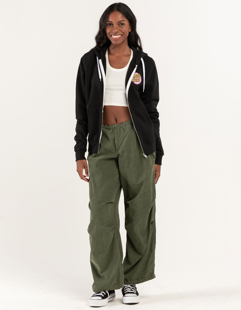 SANTA CRUZ Other Dot Womens Zip Up Hoodie image number 3