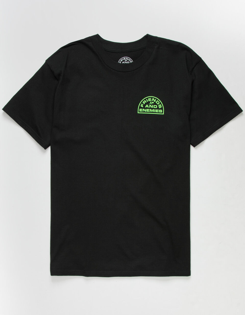 FRIENDS AND ENEMIES Choose Mens T-Shirt image number 1