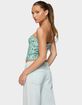 EDIKTED Brynn Sequin Strapless Top image number 3