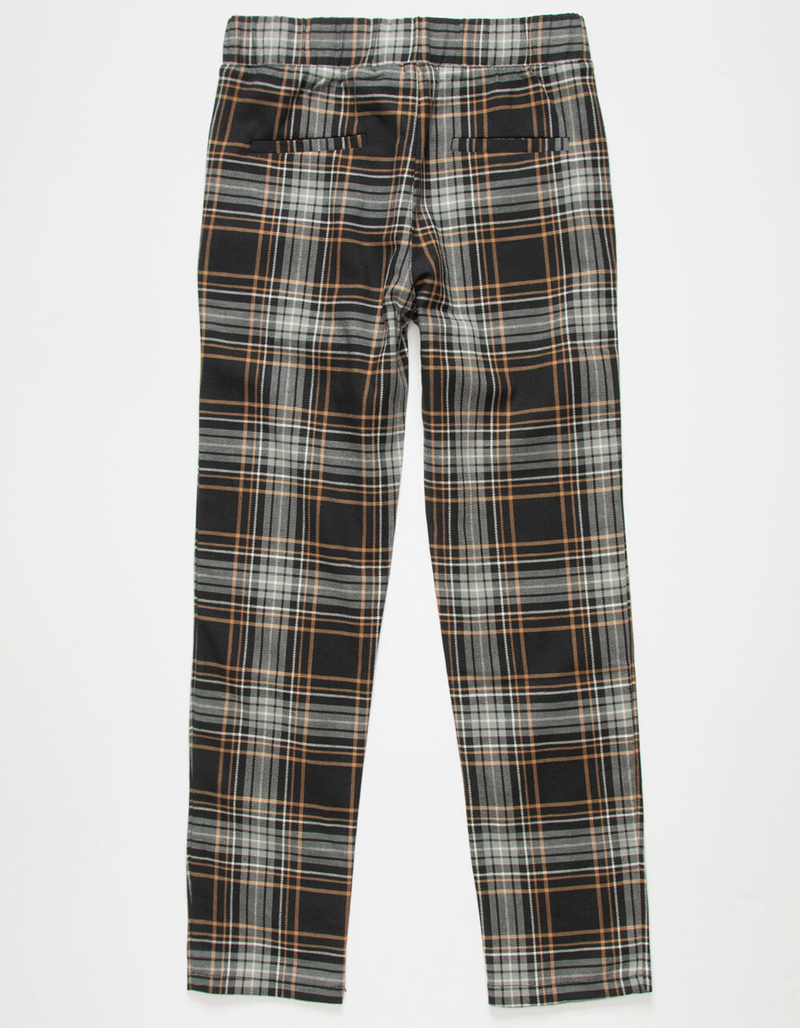 FULL TILT Plaid Girls Stretch Pants image number 1