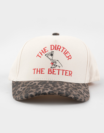 THE HAPPIEST The Dirtier The Better Womens Snapback Hat Alternative Image