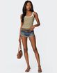 EDIKTED Teagan Ribbed Tank Top image number 2