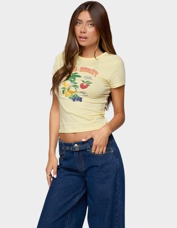 EDIKTED Local Market Graphic Tee Alternative Image