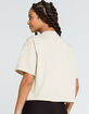 REEBOK Classics Natural Dye Womens Cream Crop Tee image number 3
