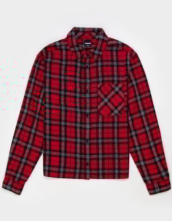 RSQ Mens Textured Flannel  Alternative Image