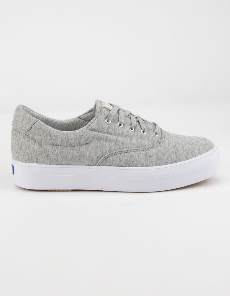 KEDS Rise Jersey Light Gray Womens Shoes image number 0