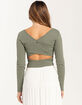 ROXY Best Keepsake Womens Knit Top image number 4
