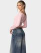 EDIKTED Tahlia Off Shoulder Top image number 5