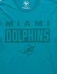 47 BRAND Miami Dolphins Mens Long Sleeve Tee image number 2