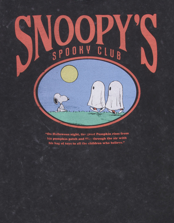 RSQ x Peanuts Ghosts Mens Tee Alternative Image