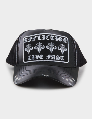 AFFLICTION Life Womens Trucker Hat Alternative Image