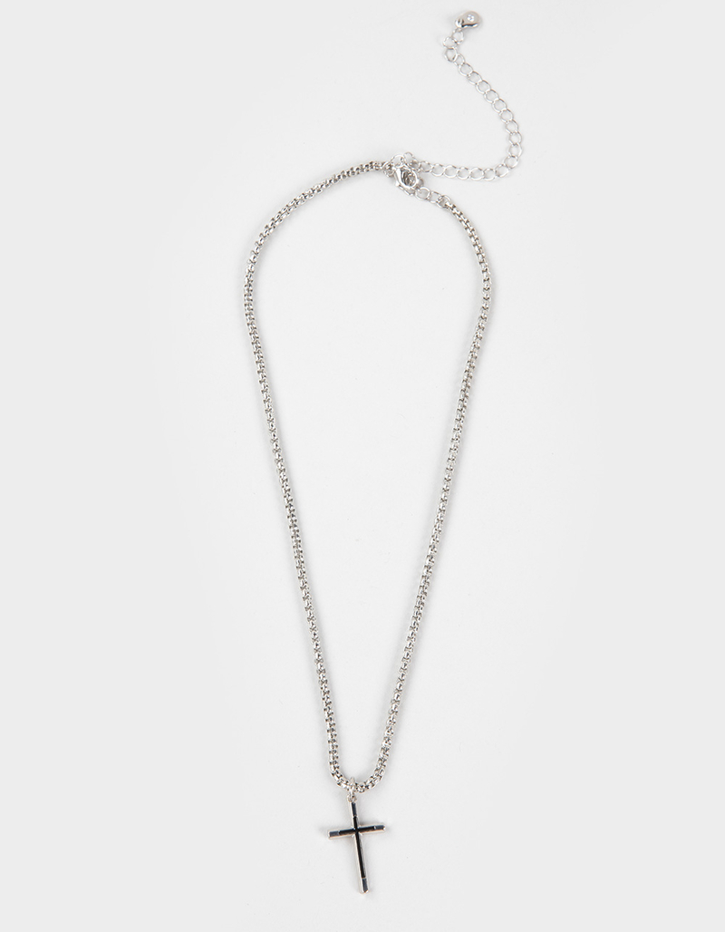RSQ Cross Chain Necklace image number 0