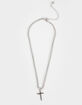 RSQ Cross Chain Necklace image number 1