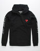 RIOT SOCIETY Broken Heart Embroidered Boys Hoodie image number 1