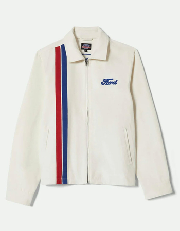 BRIXTON x Ford Number One Mens Garage Jacket Primary Image