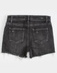 RSQ Vintage High Rise Distressed Girls Denim Shorts image number 2