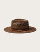 HEMLOCK HAT CO. Miller Fedora Hat image number 2