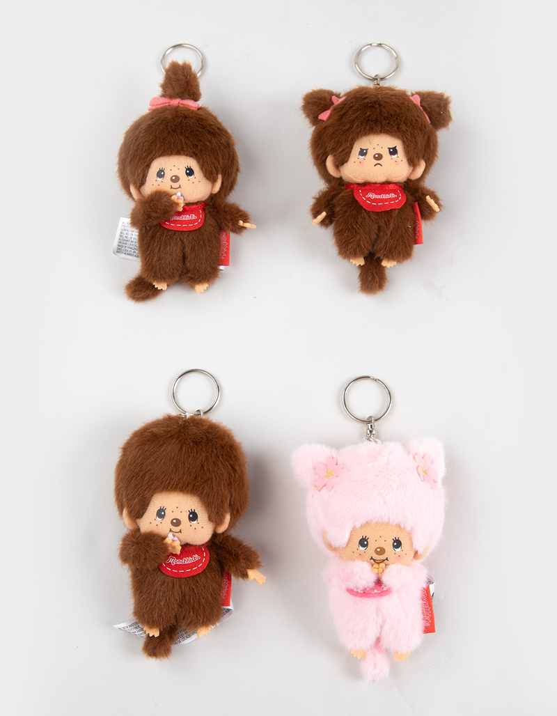 MONCHHICHI Assorted Plush Keychains image number 0
