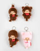 MONCHHICHI Assorted Plush Keychains image number 1