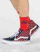 VANS Checkerboard Sk8-Hi Pro Mens Navy & Orange Shoes image number 4