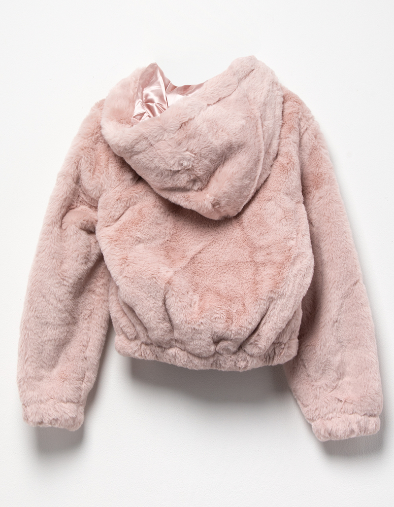 JOU JOU Faux Fur Girls Jacket image number 1