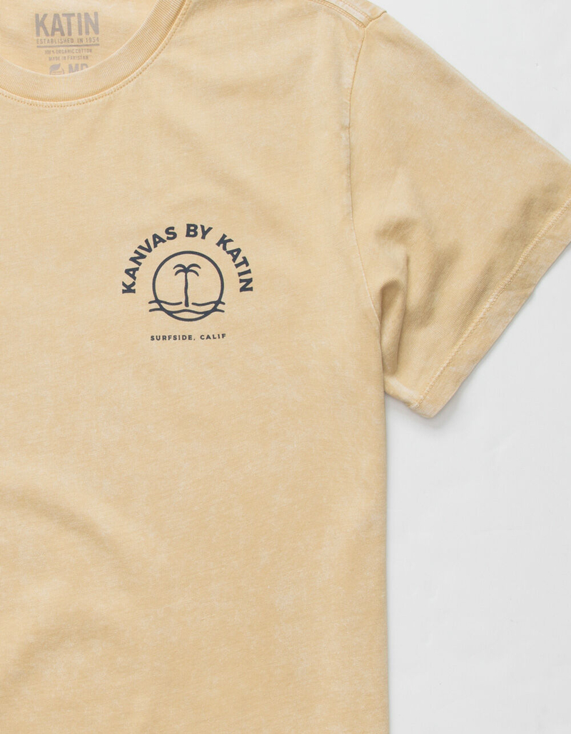 KATIN Solo Mens Mineral Wash T-Shirt image number 3