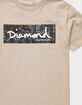 DIAMOND SUPPLY CO. Black Rose OG Script Mens T-Shirt image number 2