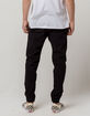 CHARLES AND A HALF Midnight Blue Mens Twill Jogger Pants image number 3
