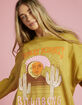 BILLABONG Ride In Womens Oversized Crewneck Sweatshirt image number 1