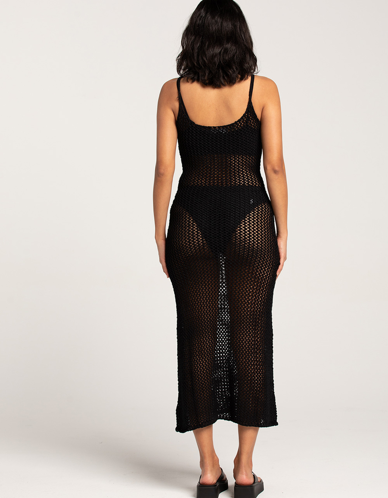 MOTEL Nazir Open Knit Womens Maxi Dress image number 2