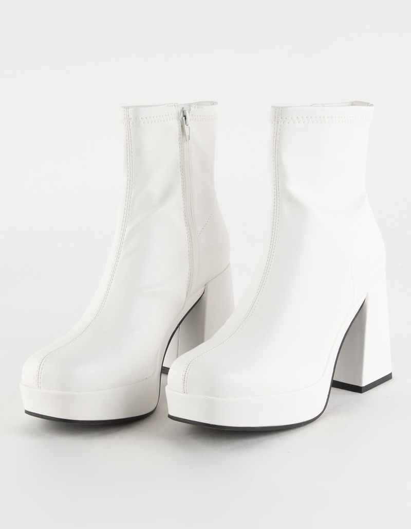 MIA Ilia Womens Square Toe Ankle Booties image number 0