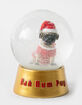 Bah Hum Pug Snow Globe image number 2