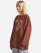 BRIXTON Western Womens Crewneck Sweatshirt image number 3