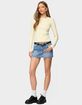 EDIKTED Micah Denim Mini Skirt image number 4