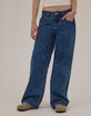 RSQ Womens Low Rise Original Baggy Jeans image number 2