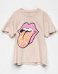 BRAVADO Rolling Stones Swirl Girls Boyfriend Tee image number 1