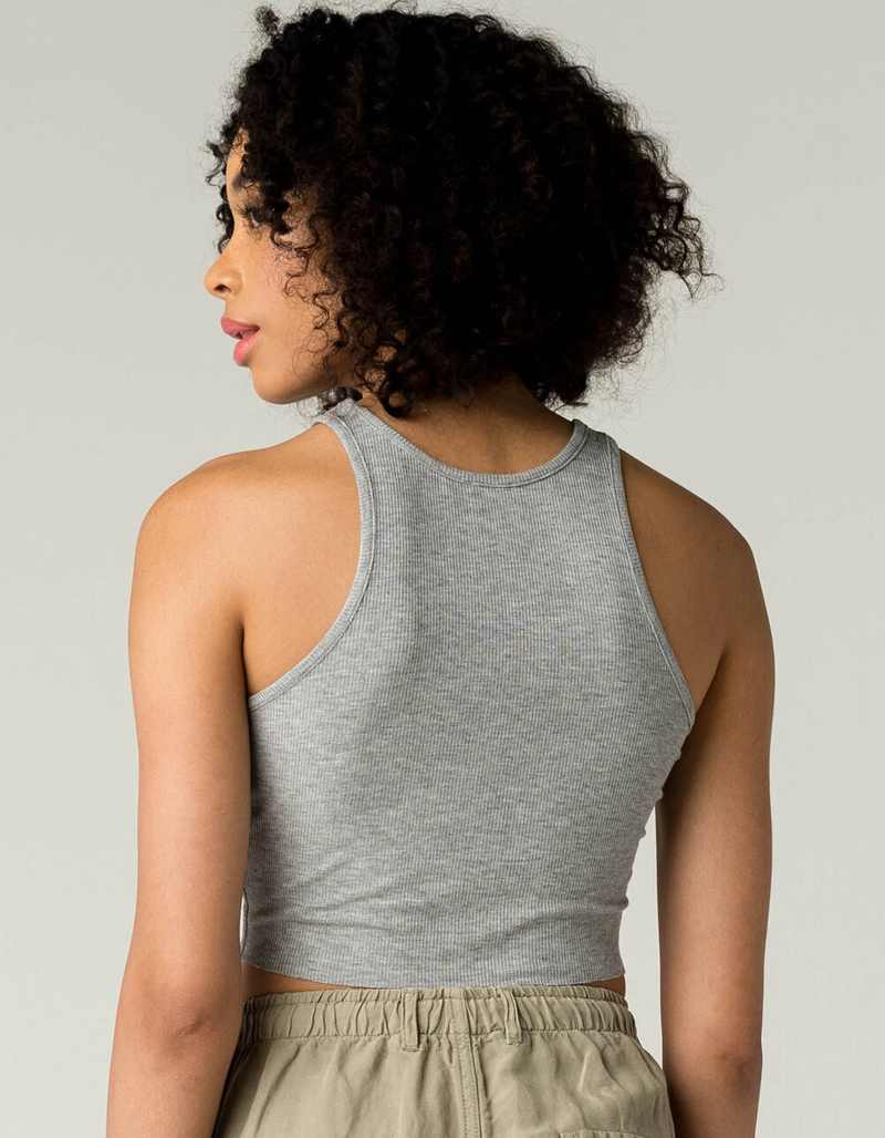 FREE PEOPLE FP Movement High Neck Ribbed Womens Crop Tank image number 2