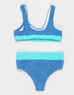 SEAESTA SURF Texture Girls Bralette Bikini Set image number 2