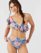 O'NEILL Jadia Floral Long Beach Womens High Waist Bikini Bottoms image number 1