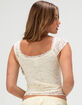 FULL TILT Womens Lace Top image number 4