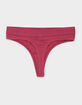 FULL TILT Waistband Cotton Thong image number 2