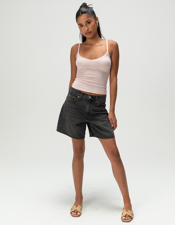 TILLYS Womens Lace Trim Cami Alternative Image