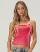 TILLYS Womens Striped Cami image number 1