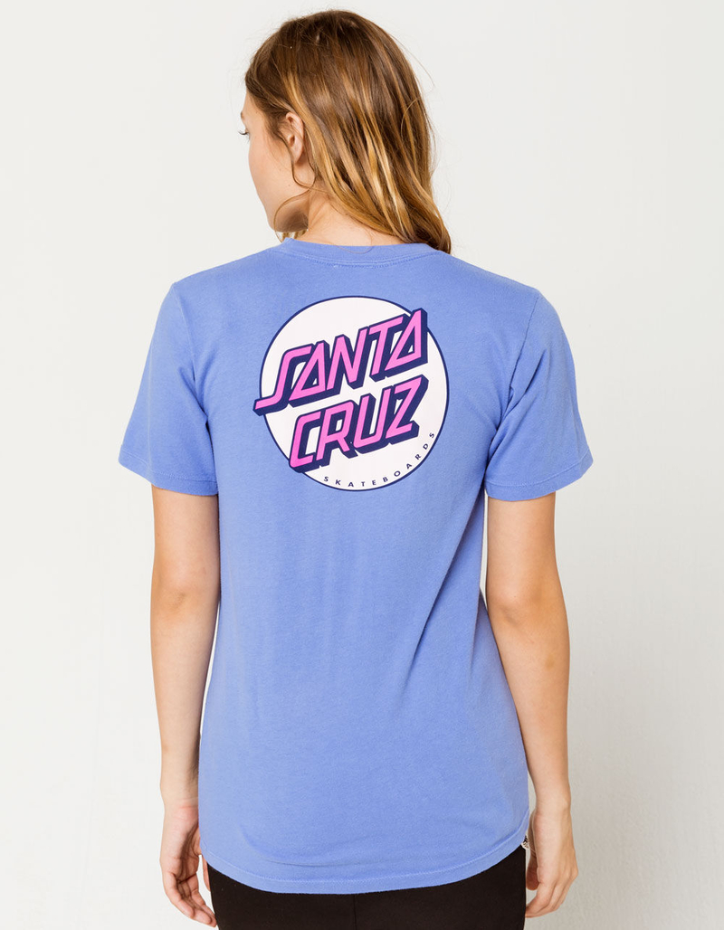 SANTA CRUZ Other Dot Blue Womens Tee image number 0