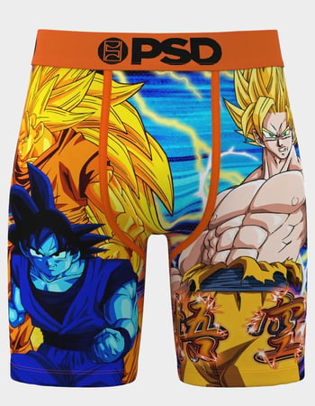 PSD x Dragon Ball Z Goku Stages Mens Boxer Briefs Primary Image