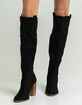 SODA Over The Knee Stacked Heel Womens Western Boots image number 1