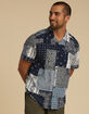 RSQ Bandana Mens Button Up Shirt image number 1