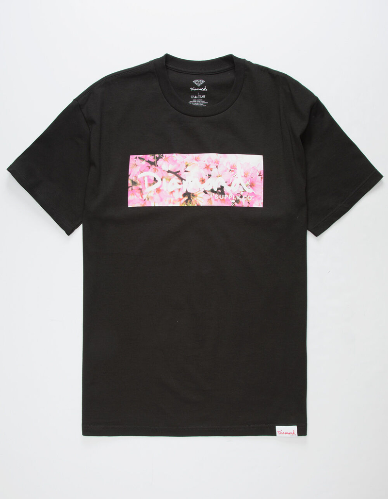 DIAMOND SUPPLY CO. Cherry Blossom Mens T-Shirt image number 0