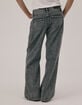 RSQ Low Rise Wide Leg Girls Jeans image number 4