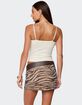 EDIKTED Layered Bra Cowl Neck Top image number 2